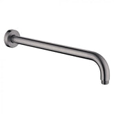Fienza Kaya Round Wall Shower Arm - Gun Metal
